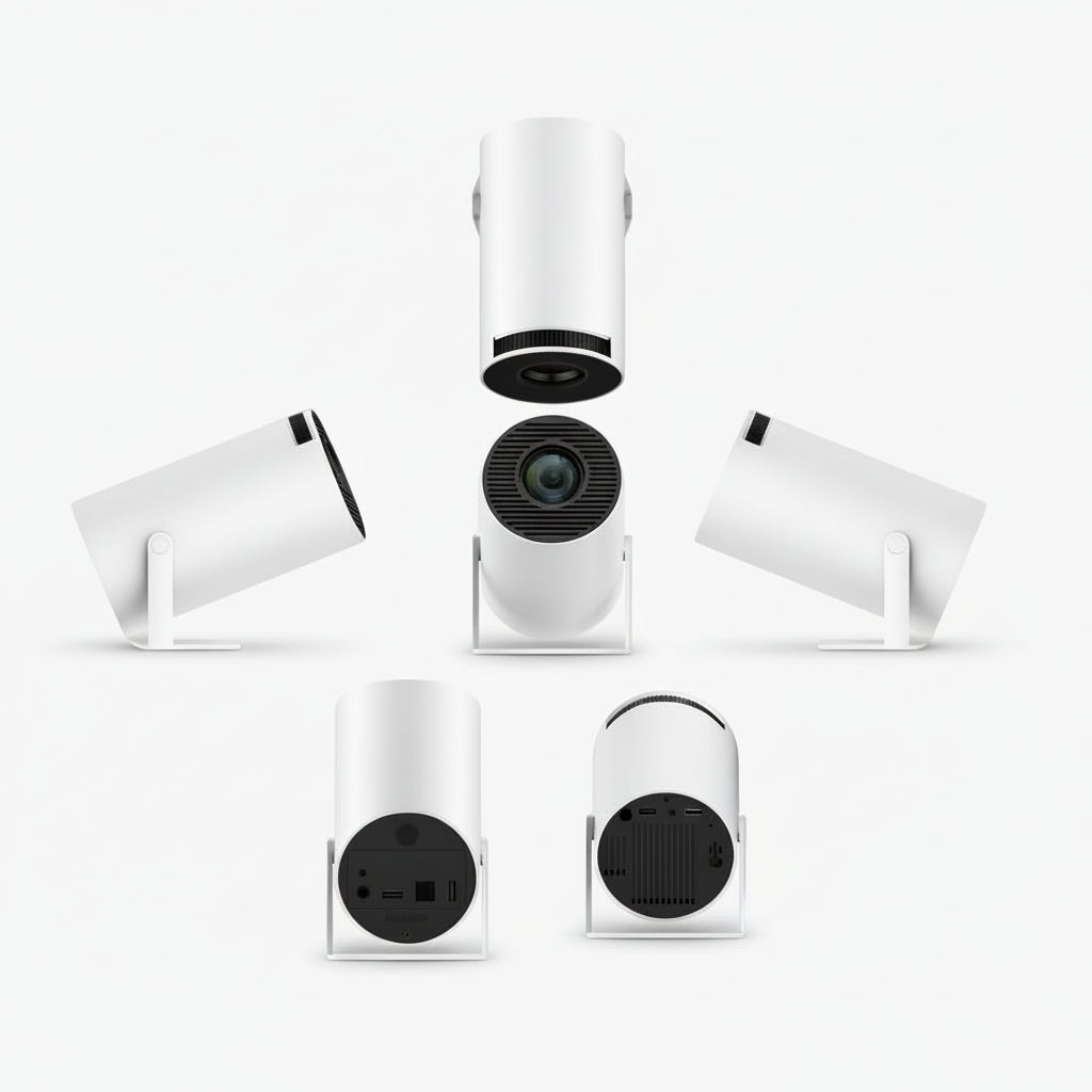 Mini projecteur portable Wi-Fi & Bluetooth HD 4K